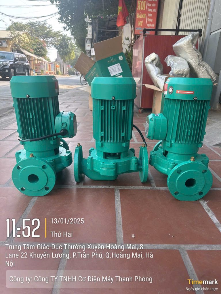 Bơm tuần hoàn nước nóng