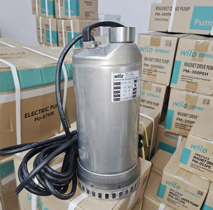 Bơm chìm nước thải công nghiệp WILO