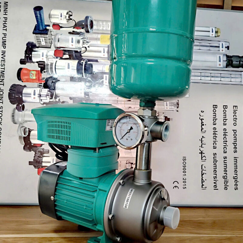 Bơm tăng áp biến tần DENOR MHI-202EA 0.37KW
