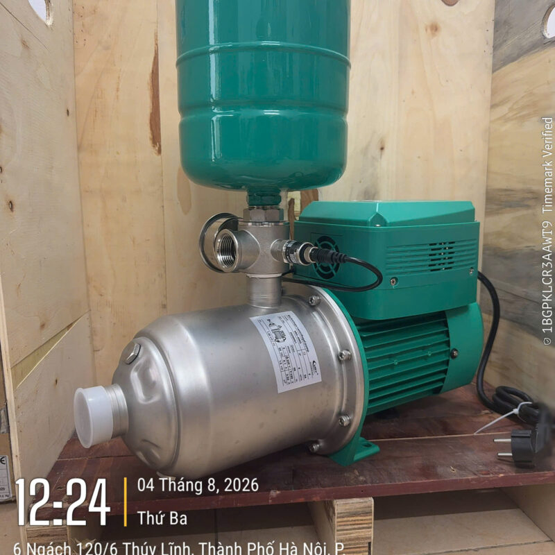 Bơm tăng áp biến tần DENOR MHI-403BP 0.55KW