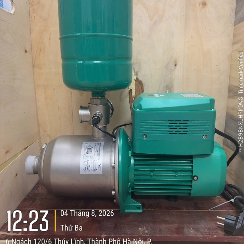 Bơm tăng áp biến tần DENOR MHI-803BP 1.1KW
