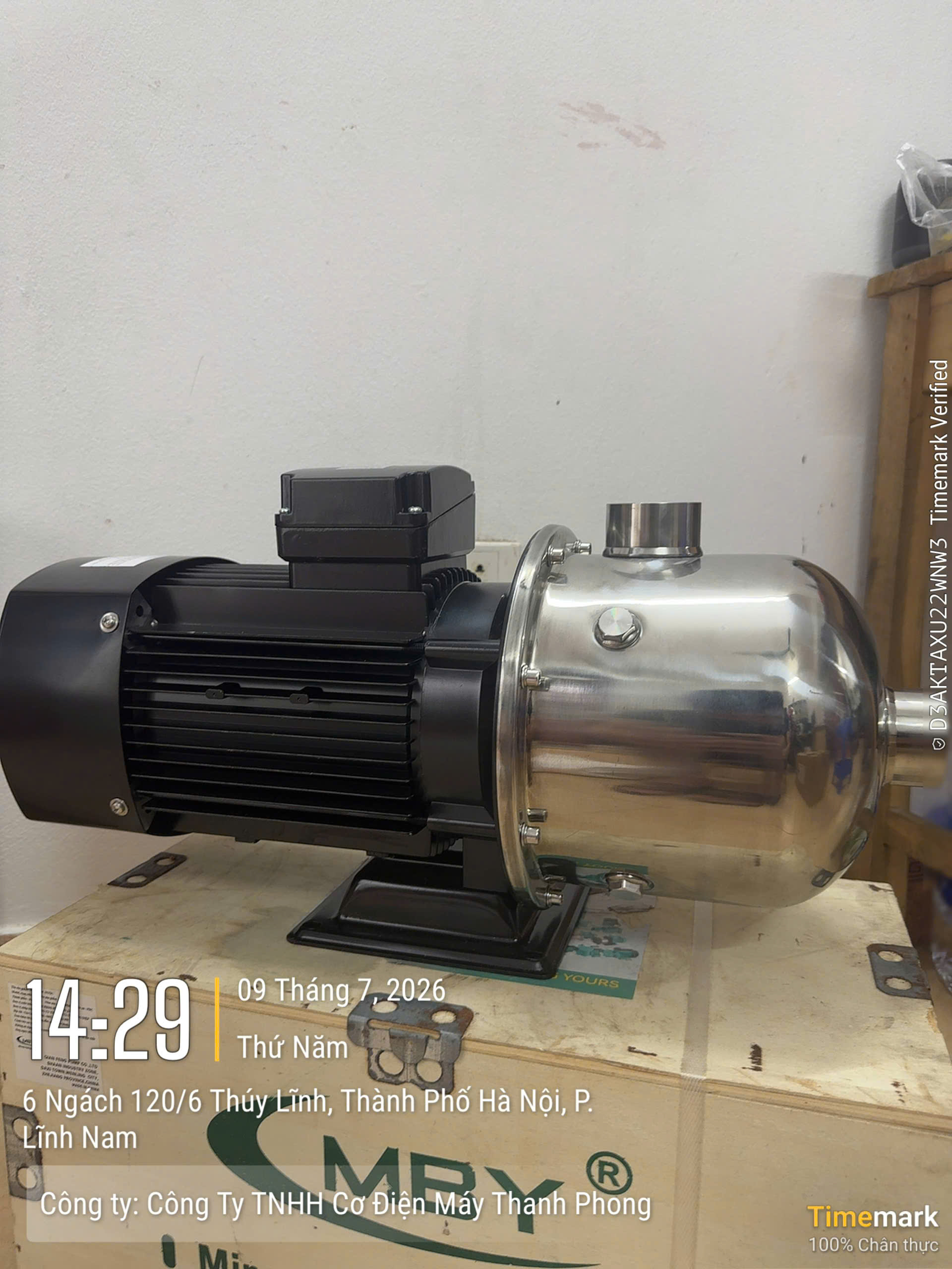 Máy bơm trục ngang DENOR CF8-5 2.2KW