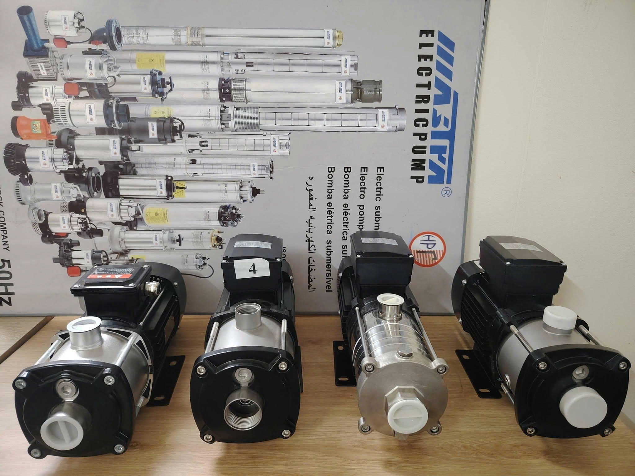 Máy bơm trục ngang DENOR CHM4-5 1.1KW
