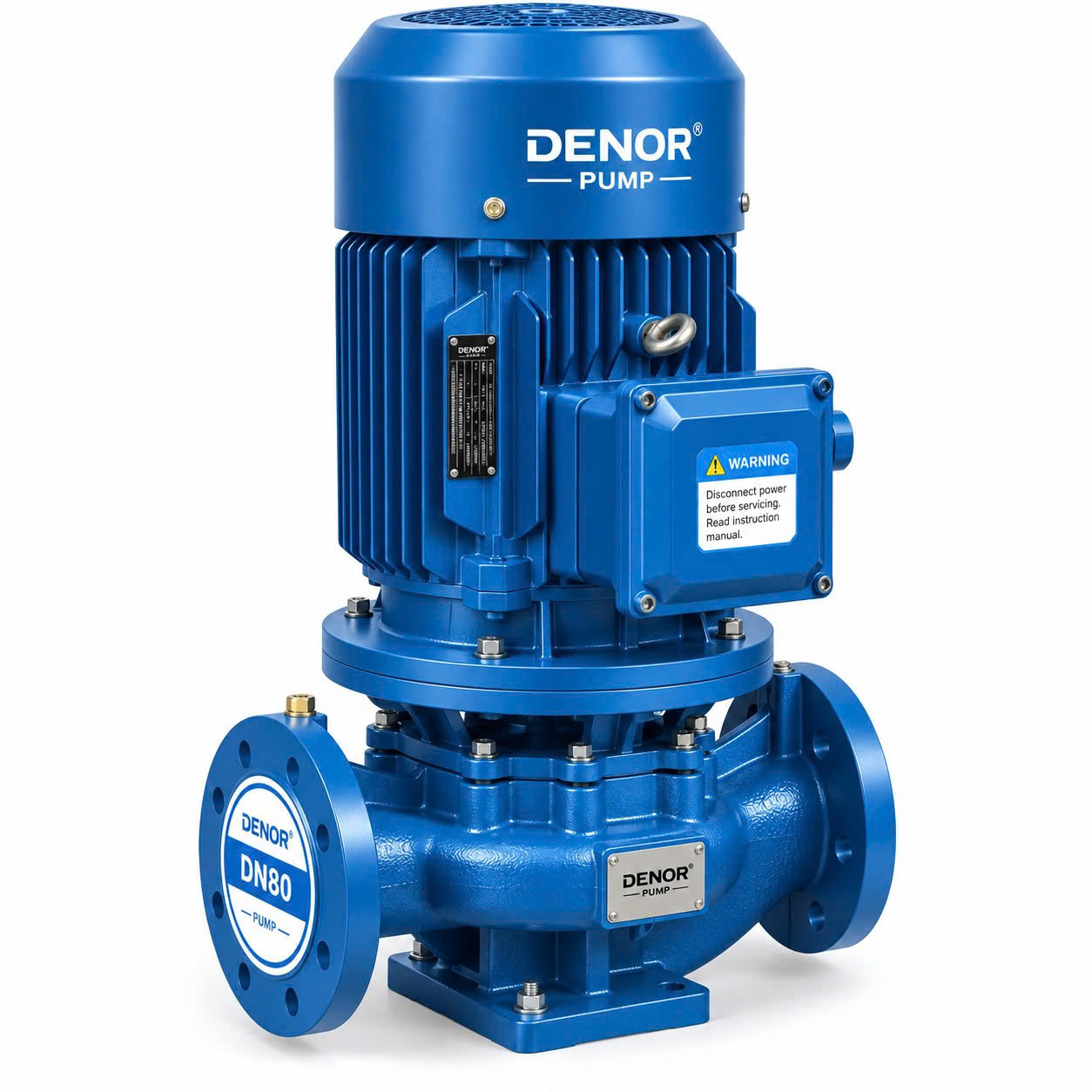 Máy bơm trục đứng DENOR ISG