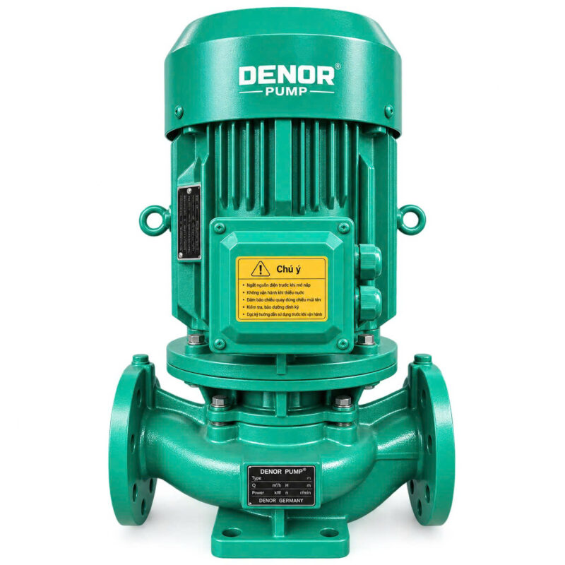 Máy bơm trục đứng inline DENOR ISG100-125 11KW