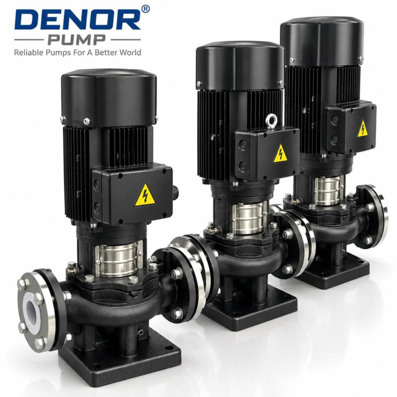 Máy bơm trục đứng inline DENOR TD100-27G/2 11KW