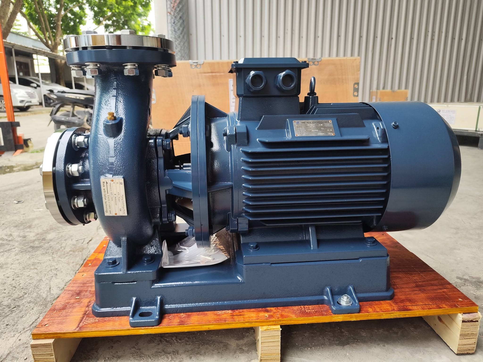 Máy bơm trục ngang DENOR TK65-125(I)A 4KW