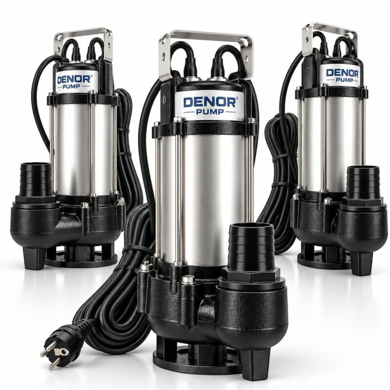 Máy bơm chìm nước thải DENOR WF30-5-1.1