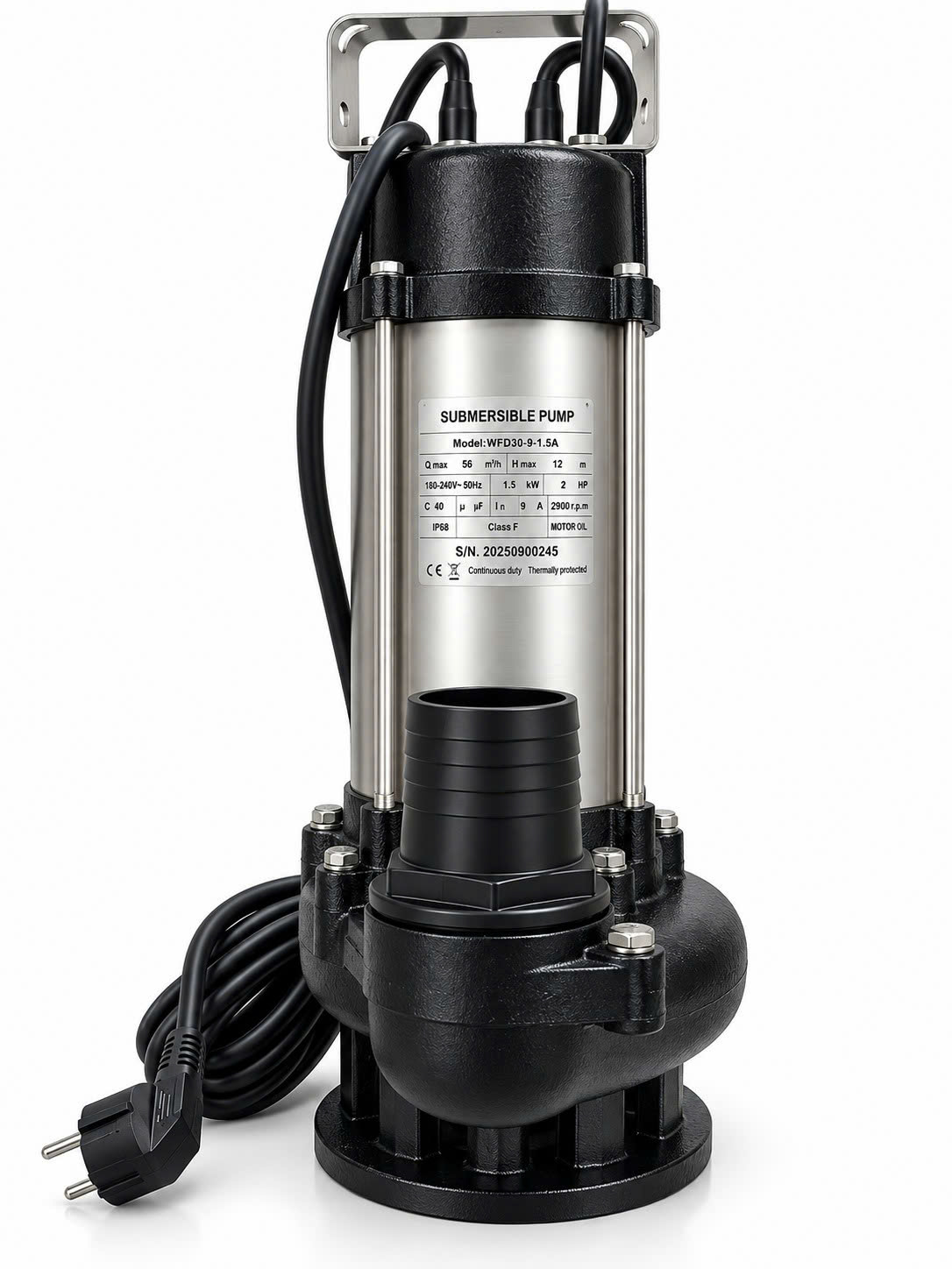 Máy bơm chìm nước thải DENOR WFD30-9-1.5A